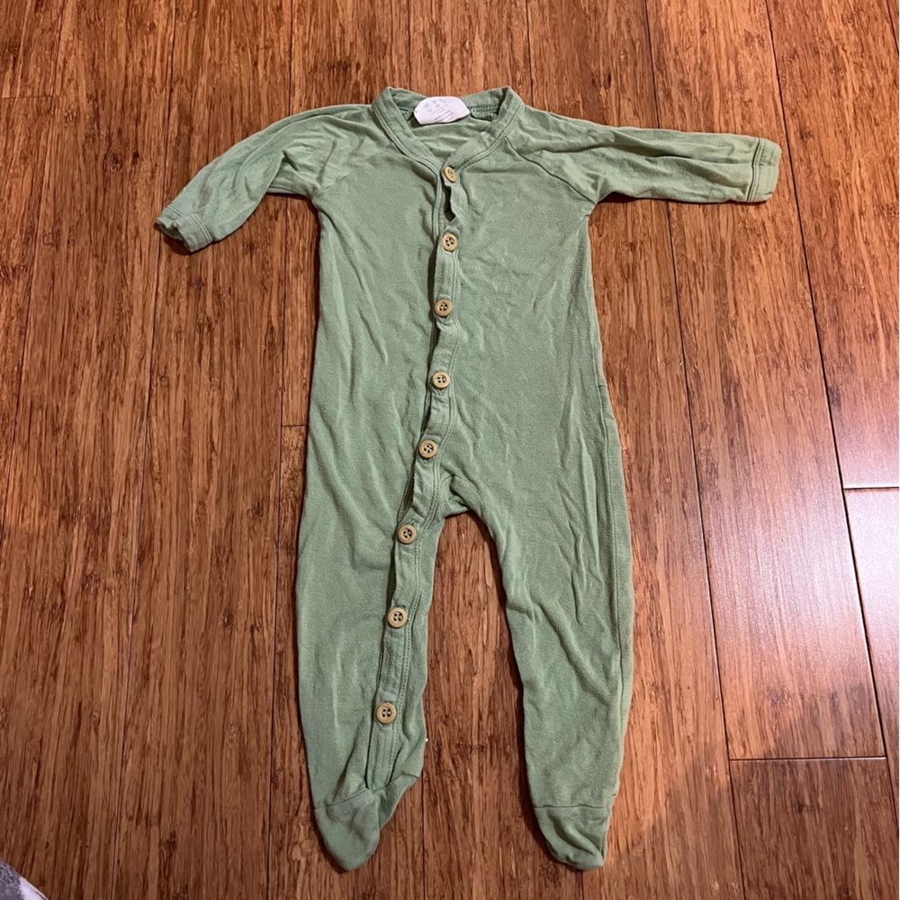 Kate Quinn Light Green Kids Bodysuit